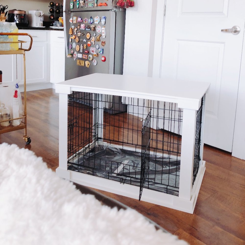 Dog Crate - White